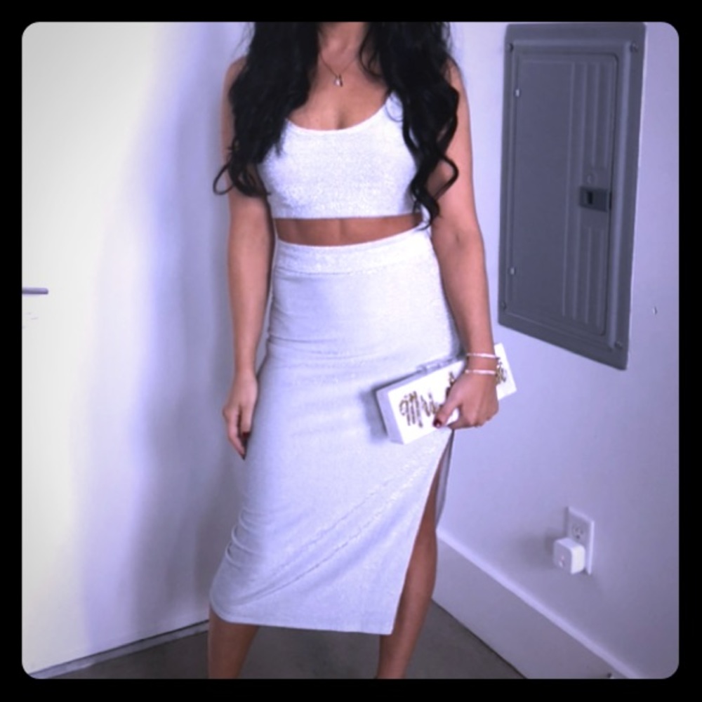 Sparkly Skirt Set